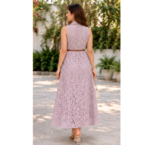 Label Antra Blush Bloom Dress