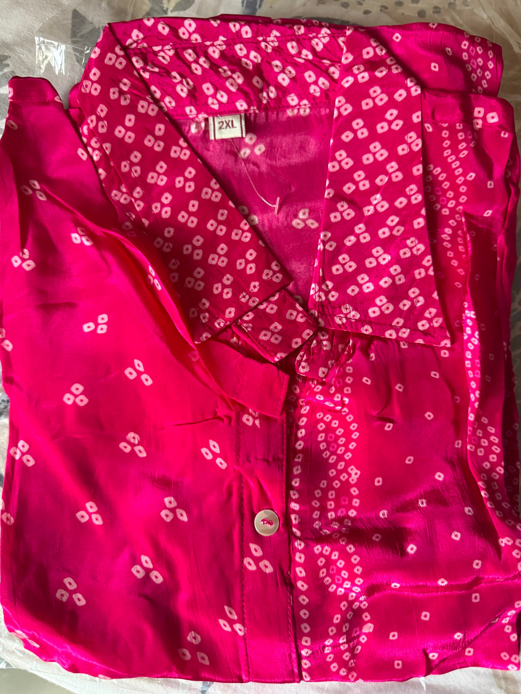 Elegant Fuchsia Embroidered Co-ord Set for Women
